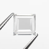 1.01ct 7.40x7.15x1.36mm GIA Internally Flawless D Square Portrait Cut 23036-01
