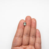 1.53ct 7.79x6.24x4.24mm Geometric Cushion Brilliant Sapphire 23076-01