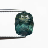 2.81ct 9.48x7.59x5.25mm Geo Cushion Brilliant Sapphire 23077-01