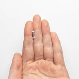 0.89ct 11.50x3.53x1.88mm Cut Corner Rectangle Step Cut Sapphire 23119-01