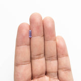 0.49ct 8.07x2.82x1.95mm Cut Corner Rectangle Step Cut Sapphire 23153-01