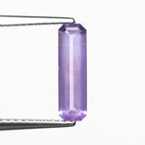 0.79ct 11.09x3.24x1.94mm Cut Corner Rectangle Step Cut Sapphire 23158-01
