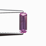 0.33ct 6.79x2.52x1.79mm Cut Corner Rectangle Step Cut Sapphire 23165-01