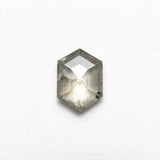 0.84ct 7.53x5.44x2.30mm Hexagon Rosecut 23176-10