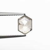 0.84ct 7.53x5.44x2.30mm Hexagon Rosecut 23176-10