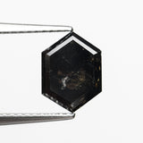 2.30ct 9.43x6.97x3.96mm Hexagon Double Cut 23186-10