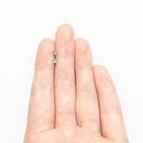 0.35cttw 2pc 4.98x3.49x1.87mm 4.99x3.50x1.89mm Shield Step Cut Sapphire Matching Pair 23403-01