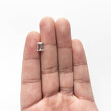 2.01ct 8.23x5.84x3.85mm GIA VS2 U-V Champagne Cut Corner Rectangle Step Cut 23421-01