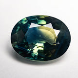 *DAMAGED* D9003 7.83ct 13.85x10.88x6.29mm Oval Brilliant Sapphire 23434-06