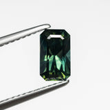 1.40ct 7.62x4.57x4.24mm Cut Corner Rectangle Step Cut Sapphire 23438-23