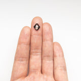 1.63ct 9.16x8.87x3.01mm Hexagon Rosecut 23449-02