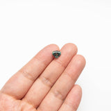 2.16ct 8.45x7.29x4.29mm Shield Step Cut Sapphire 23453-01