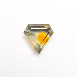 1.03ct 6.75x6.55x2.67mm Shield Portrait Cut Sapphire 23469-43