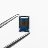 0.54ct 5.66x3.70x2.41mm Rectangle Step Cut Sapphire 23470-01