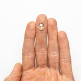 2.82ct 9.85x8.38x3.46mm Oval Double Cut Sapphire 23472-01