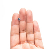 0.91ct 5.07x5.03x4.12mm Cut Corner Square Step Cut Sapphire 23903-16