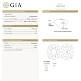 1.01ct 6.28x5.06x4.06mm GIA SI1 H Antique Old Mine Cut 22454-01