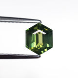 1.15ct 7.17x5.92x3.46mm Hexagon Step Cut Sapphire 25383-01