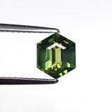 1.15ct 7.17x5.92x3.46mm Hexagon Step Cut Sapphire 25383-01