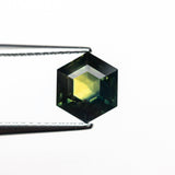 1.80ct 8.00x6.73x4.13mm Hexagon Step Cut Sapphire 25385-02