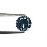 0.76ct 5.56x5.55x3.45mm Round Brilliant Sapphire 26134-10