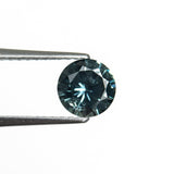 0.75ct 5.54x5.53x3.42mm Round Brilliant Sapphire 26134-13