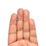 0.87ct 6.97x5.05x3.42mm Pear Brilliant Sapphire 26150-10