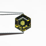 1.80ct 7.73x6.67x4.60mm Hexagon Step Cut Sapphire 26334-01