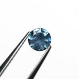 0.74ct 5.45x5.41x3.48mm Round Brilliant Sapphire 26556-19