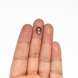 1.74ct 10.22x7.78x2.25mm Oval Rosecut Sapphire 26587-01