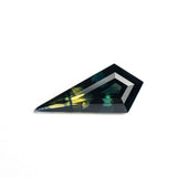 1.11ct 12.29x5.60x3.17mm Kite Step Cut Sapphire 26633-01