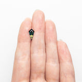 1.11ct 12.29x5.60x3.17mm Kite Step Cut Sapphire 26633-01