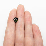 1.93ct 10.81x8.63x4.14mm Kite Step Cut Sapphire 26635-03