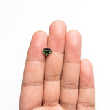 1.85ct 7.01x8.56x4.88mm Shield Step Cut Sapphire 26725-01