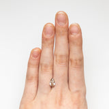 1.50ct 8.74x5.70x4.01mm VS2 C3 Pear Brilliant 27048-01