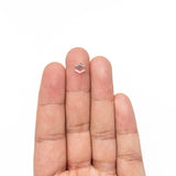 0.71ct 6.15x6.43x1.79mm VVS2 K Hexagon Portrait Cut 27067-01