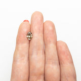 1.29ct 8.19x5.99x3.93mm SI2 C7 Oval Brilliant 27107-01