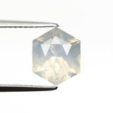 3.03ct 9.66x7.87x5.16mm Hexagon Brilliant Sapphire 27173-01