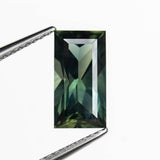 2.18ct 9.85x5.29x4.36mm Rectangle Step Cut Sapphire 27324-01