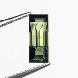 1.42ct 9.72x3.88x3.62mm Rectangle Step Cut Sapphire 27330-01