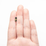 1.42ct 9.72x3.88x3.62mm Rectangle Step Cut Sapphire 27330-01