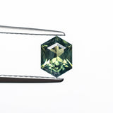 0.88ct 6.85x5.13x3.19mm Hexagon Step Cut Sapphire 27336-01