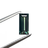 0.71ct 7.14x3.43x2.45mm Rectangle Step Cut Sapphire 27336-46