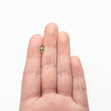 0.82ct 7.16x3.54x3.21mm Cut Corner Rectangle Step Cut Sapphire 27336-51