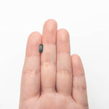 1.00ct 8.35x3.75x3.00mm Cut Corner Rectangle Step Cut Sapphire 27336-55