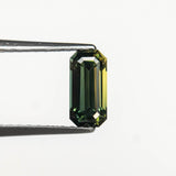 0.82ct 7.17x3.48x3.18mm Cut Corner Rectangle Step Cut Sapphire 27336-57