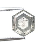 3.70ct 10.08x8.19x5.15mm Hexagon Step Cut 27539-09