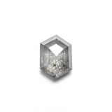 0.87ct 6.98x5.12x2.65mm Hexagon Rosecut 27539-11