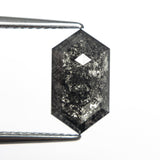 3.14ct 12.17x6.75x3.96mm Hexagon Rosecut 27549-04