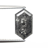3.14ct 12.17x6.75x3.96mm Hexagon Rosecut 27549-04